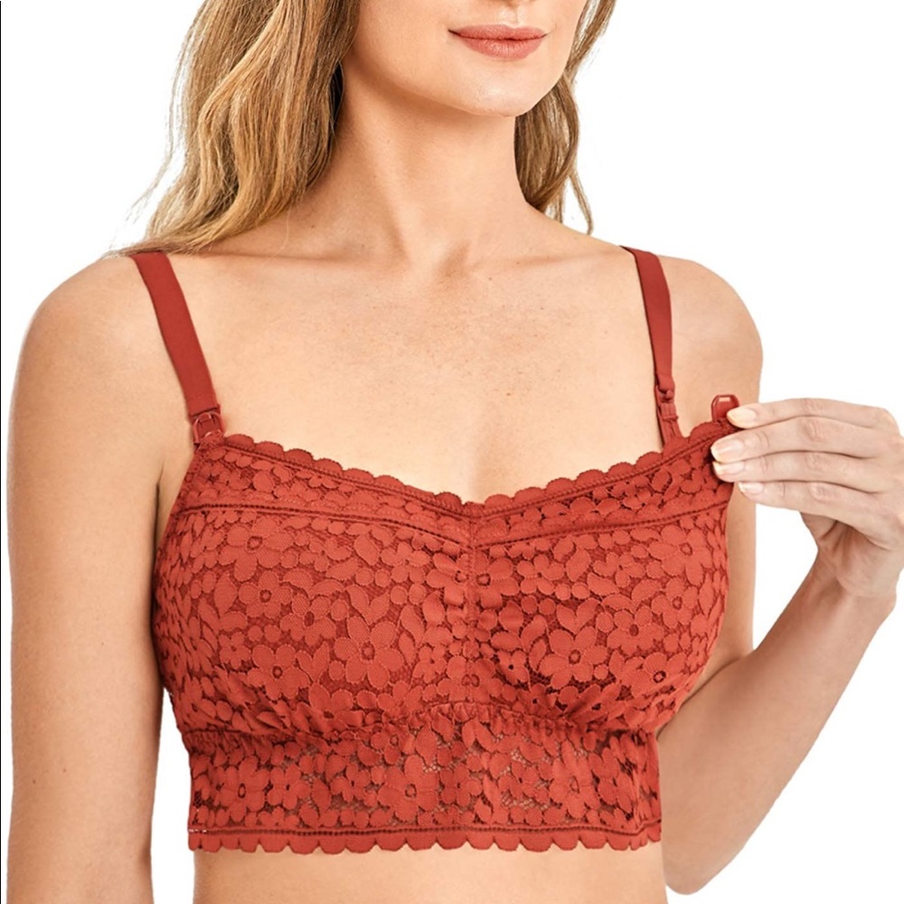 EUC! Beautiful Lace Nursing Bralette